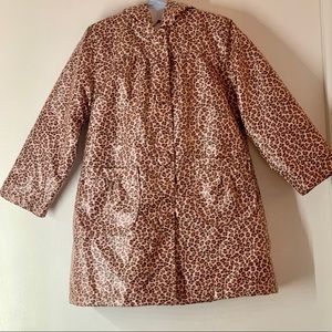 Carter's Pink Leopard Rain Jacket